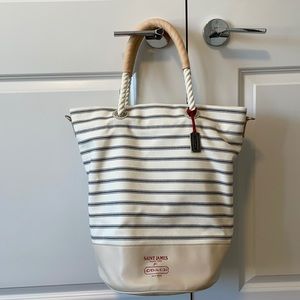 Saint James for Coach large bucket bag